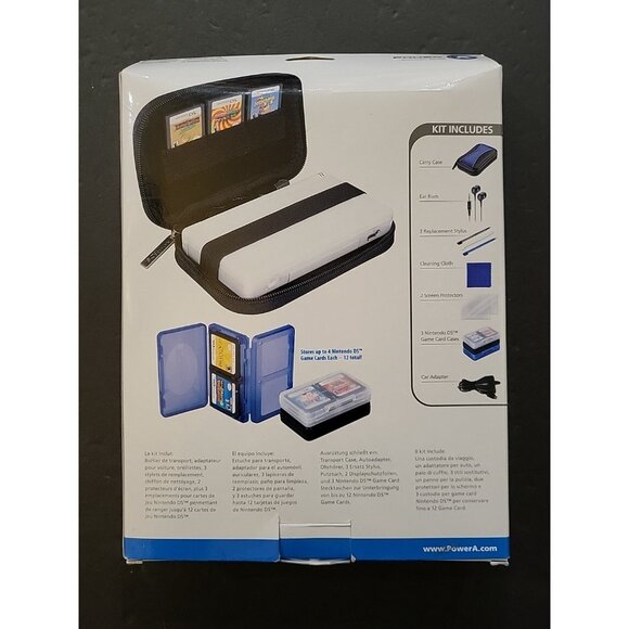 Nintendo DS Starter Kit Power A (Black) OPEN BOX *See* - Picture 4 of 9